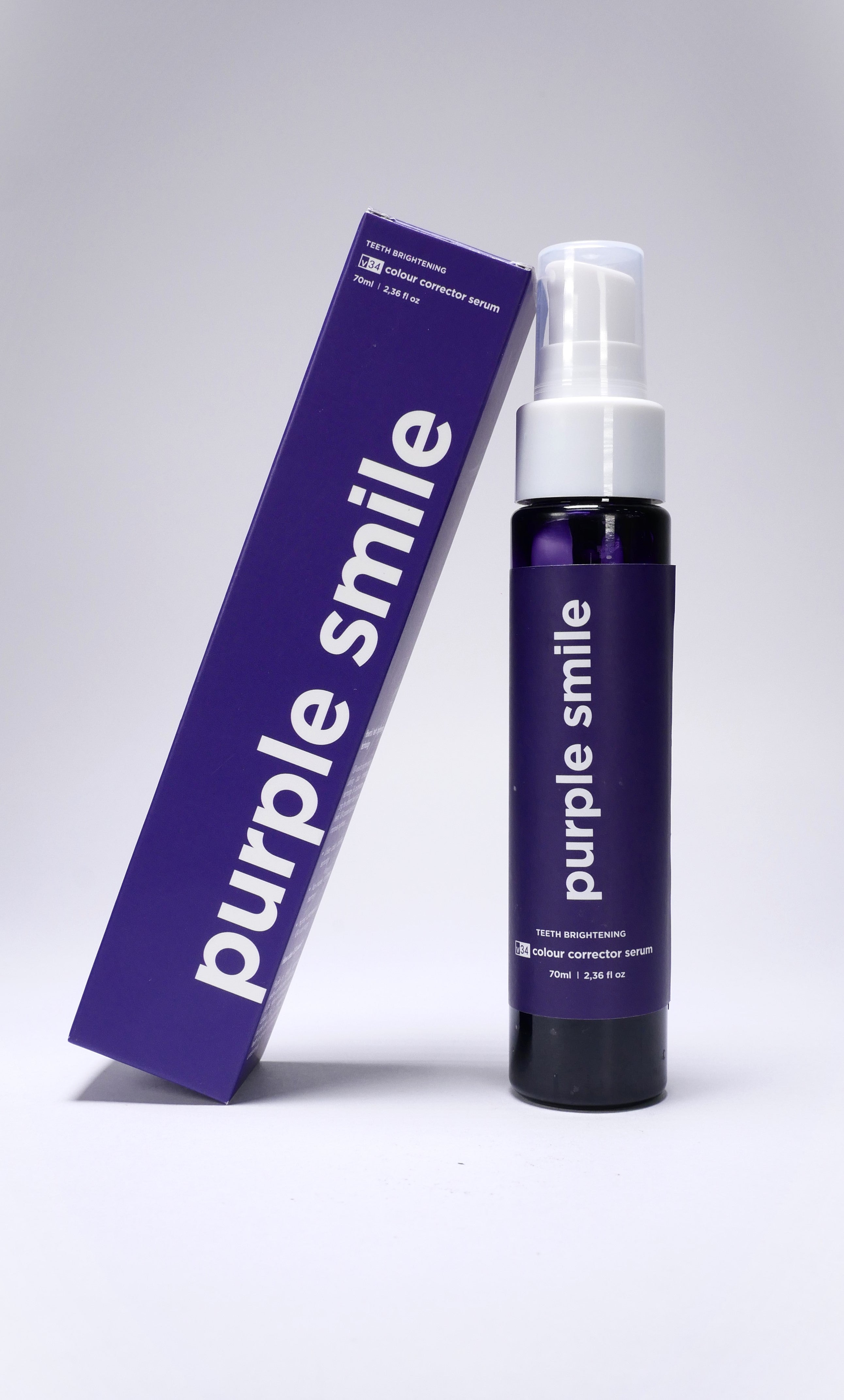 PURPLE SMILE -                             ¡No Más Dientes Amarillos!